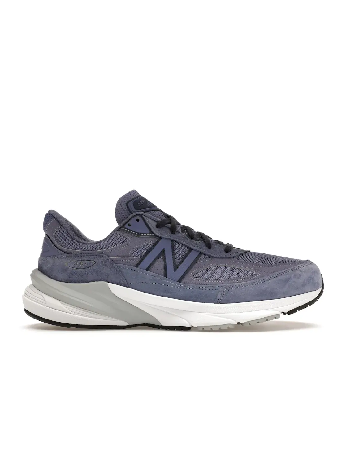 Мужские кроссовки с премиальными материалами New Balance 990v6 — изображение 1 из 4, фиолетовый/серый