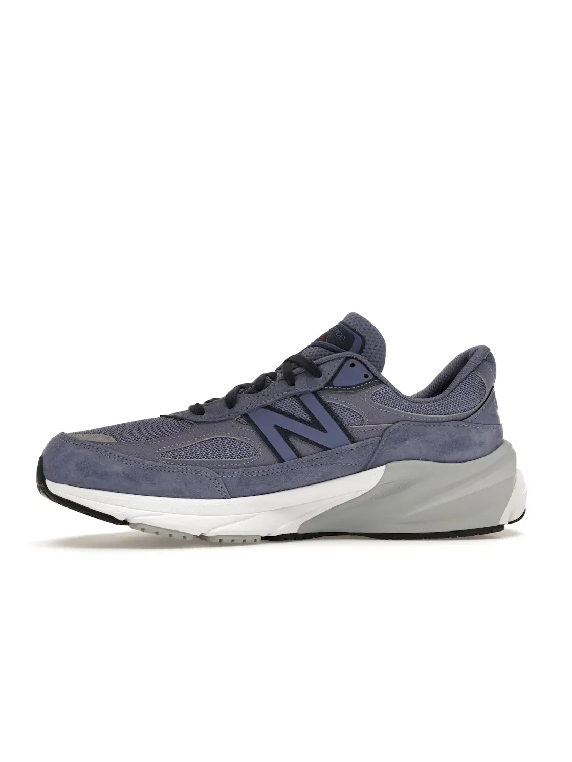 Мужские кроссовки с премиальными материалами New Balance 990v6 — изображение 3 из 4, фиолетовый/серый