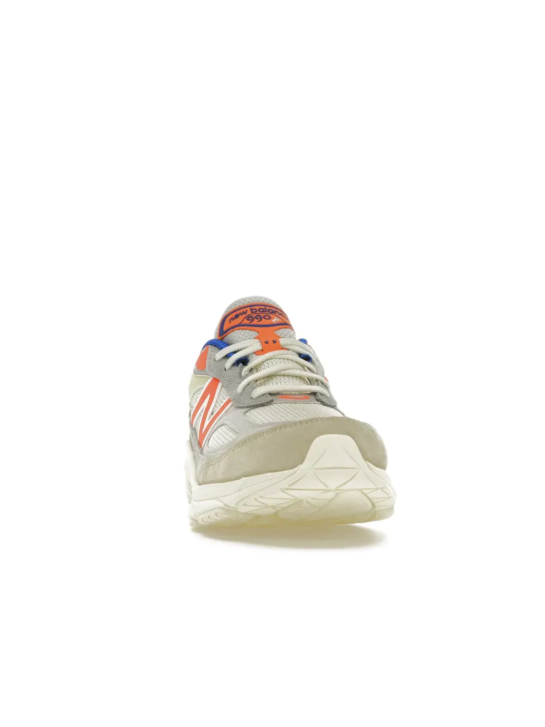 Мужские кроссовки с сеткой и замшей New Balance 990v6 — изображение 2 из 4, оранжевый/кремовый