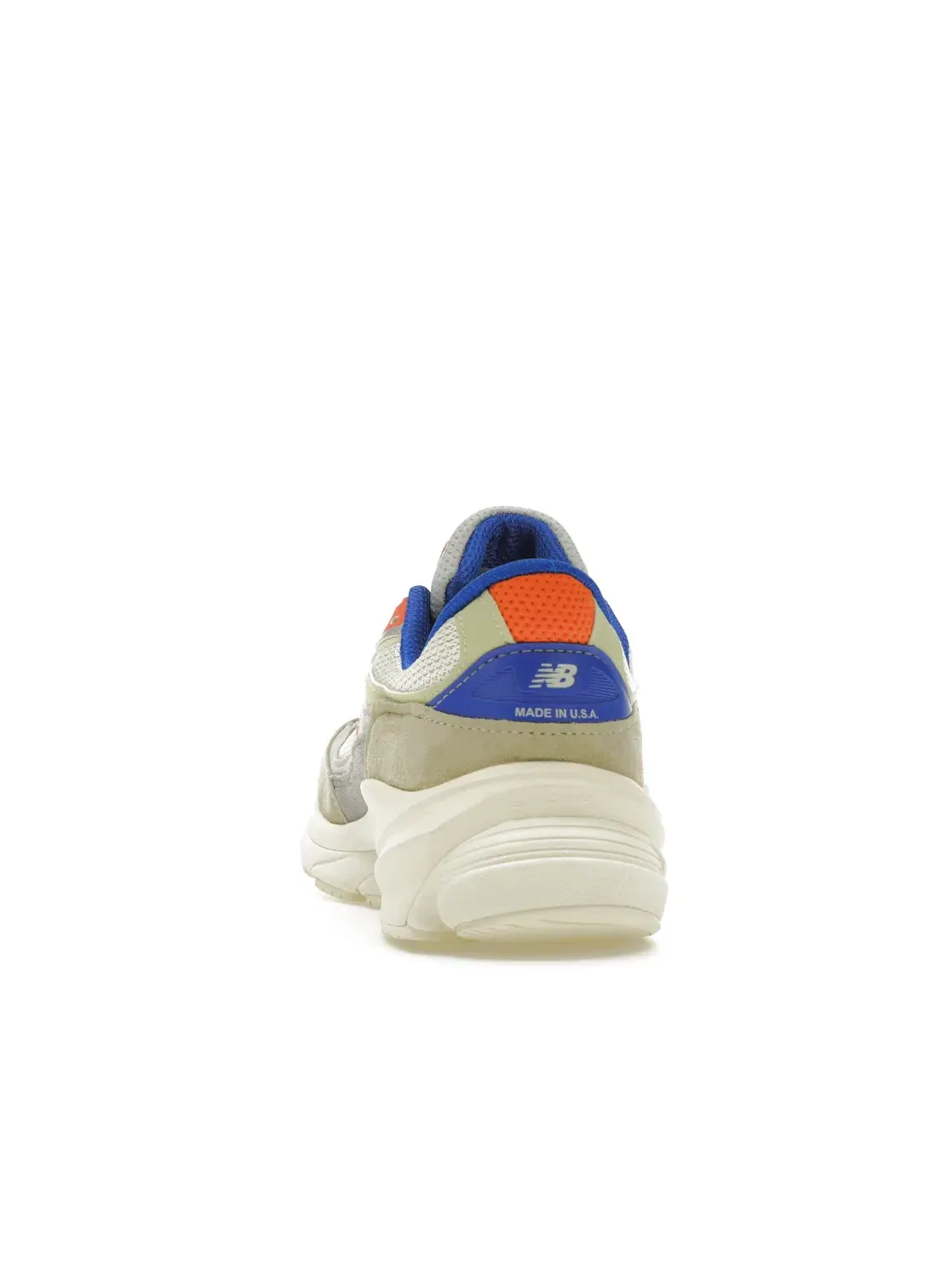 Мужские кроссовки с сеткой и замшей New Balance 990v6 — изображение 4 из 4, оранжевый/кремовый