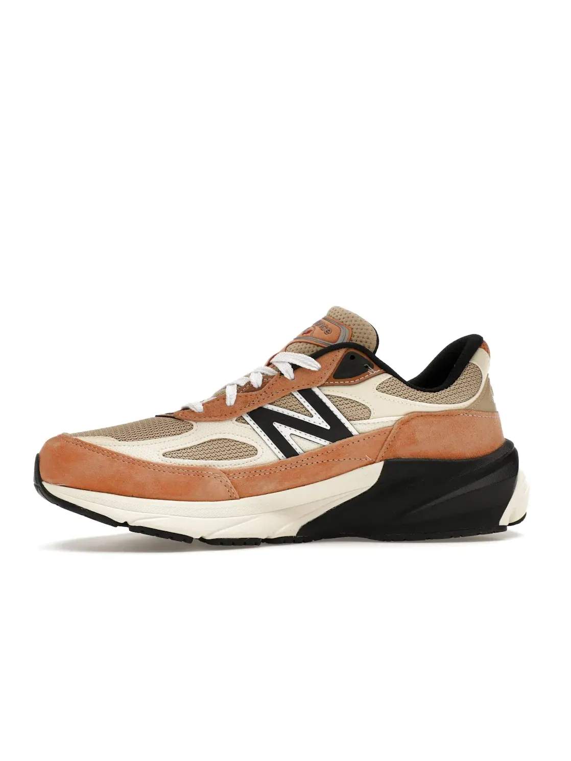 Мужские кроссовки с замшевыми вставками New Balance 990v6 — изображение 3 из 4, оранжевый
