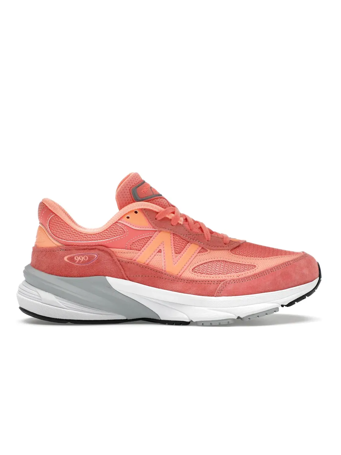 Мужские кроссовки Lifestyle New Balance 990v6 — изображение 1 из 4, розовый/белый