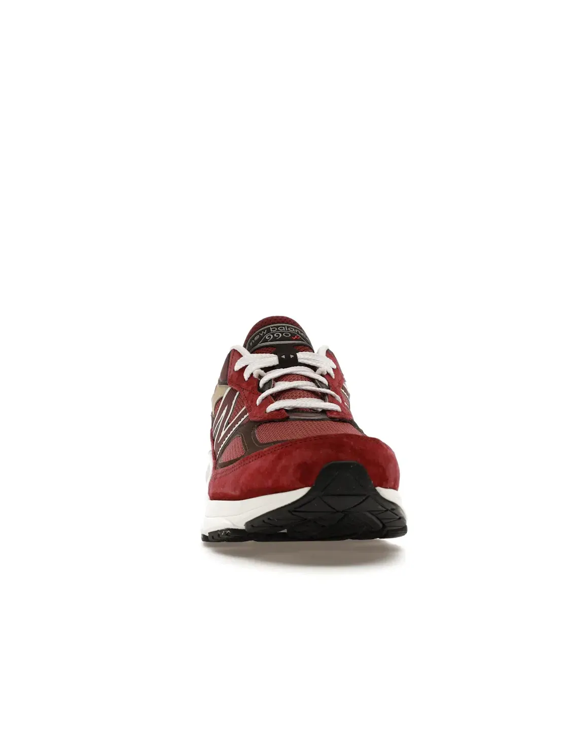 Мужские кроссовки lifestyle New Balance 990v6 — изображение 2 из 4, бордовый/бежевый