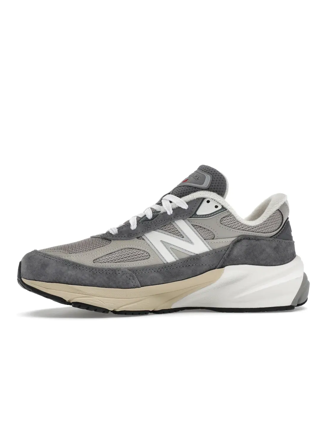 Мужские кроссовки с замшевыми вставками New Balance 990v6, Castlerock/Moonrock — изображение 3 из 4