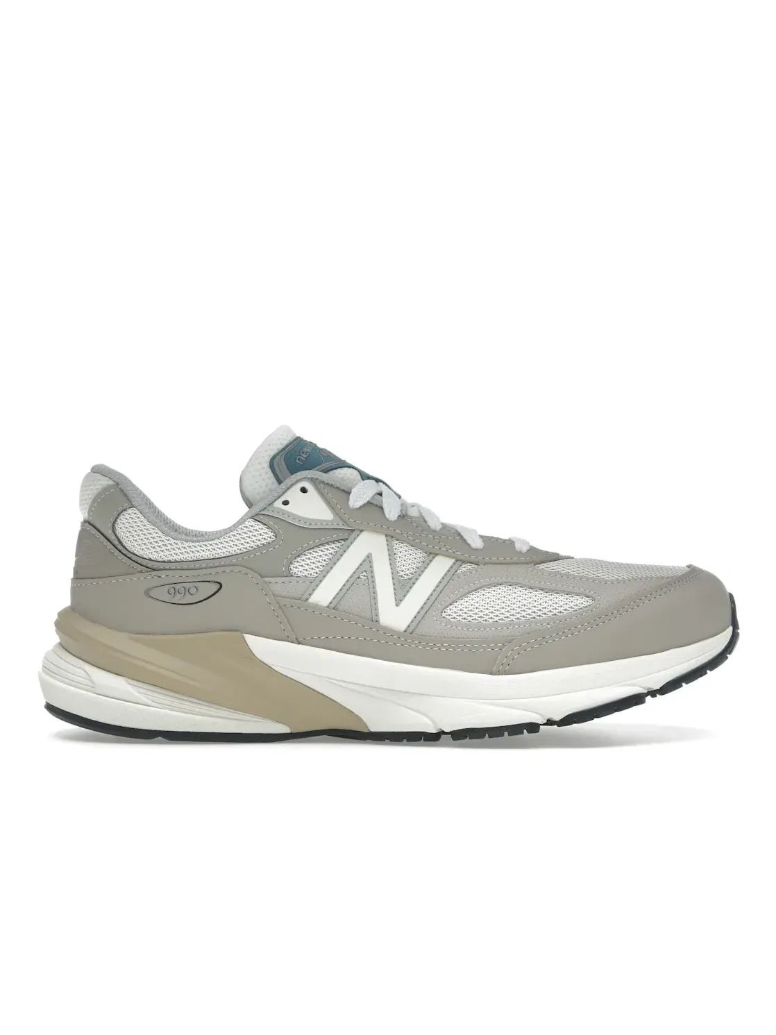 Мужские кроссовки Lifestyle New Balance 990v6 — изображение 1 из 4, серо-коричневый