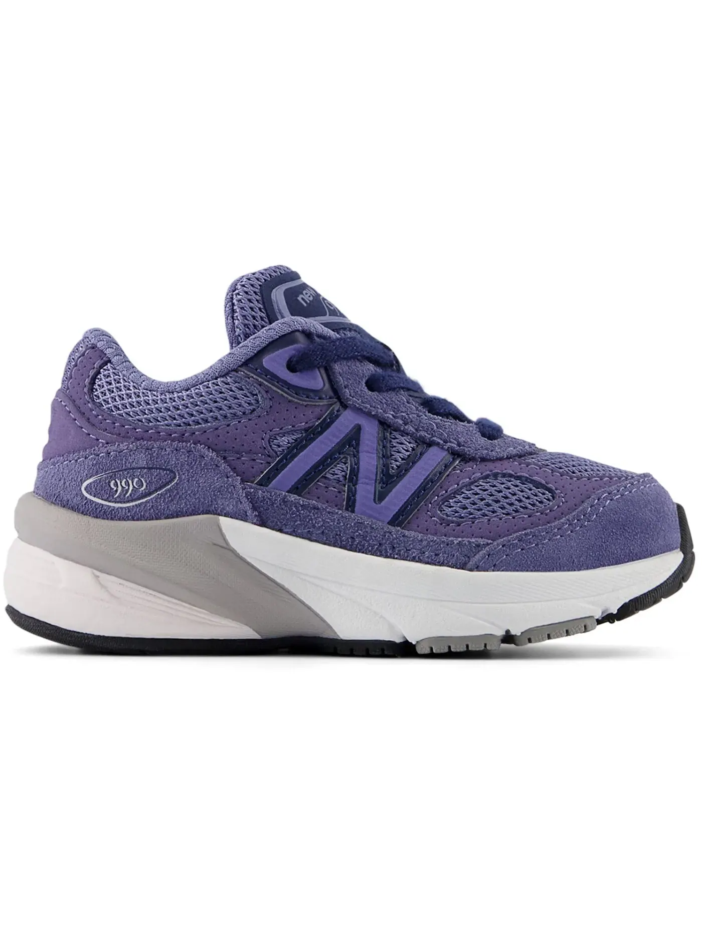 Детские кроссовки Lifestyle New Balance 990v6 — изображение 1 из 1, фиолетовый/темно-синий