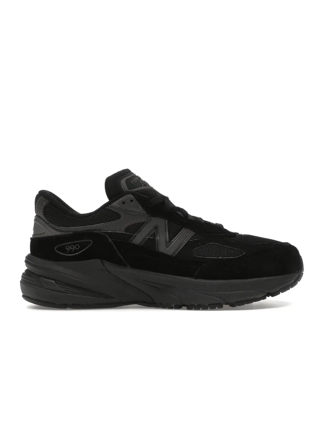 Детские кроссовки Lifestyle с моделью New Balance 990v6 New Balance — изображение 1 из 4, черный/черный металлик