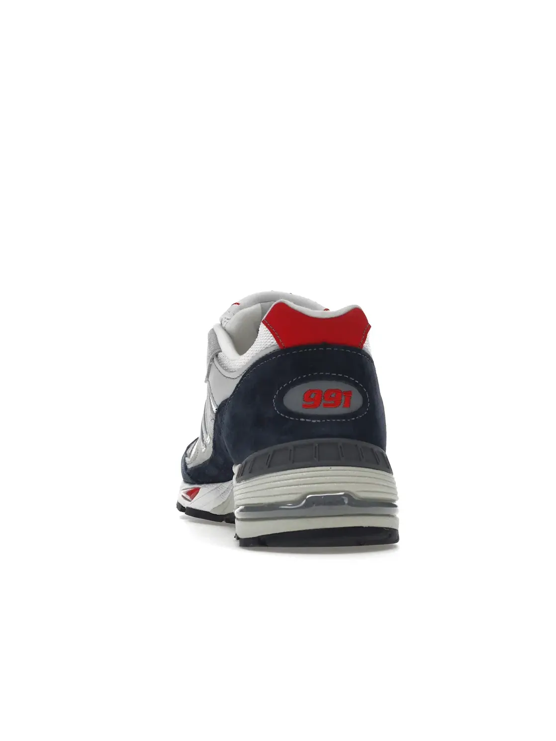 Мужские кроссовки Lifestyle New Balance 991 — изображение 4 из 4, синий/серый-белый