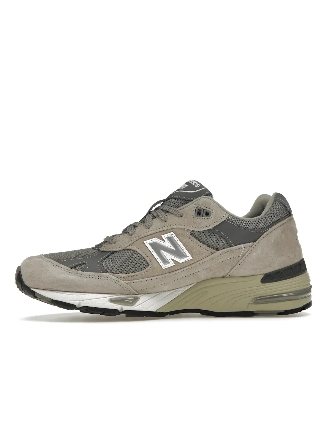 Мужские кроссовки Lifestyle New Balance 991 MiUK — изображение 3 из 4, серый/белый