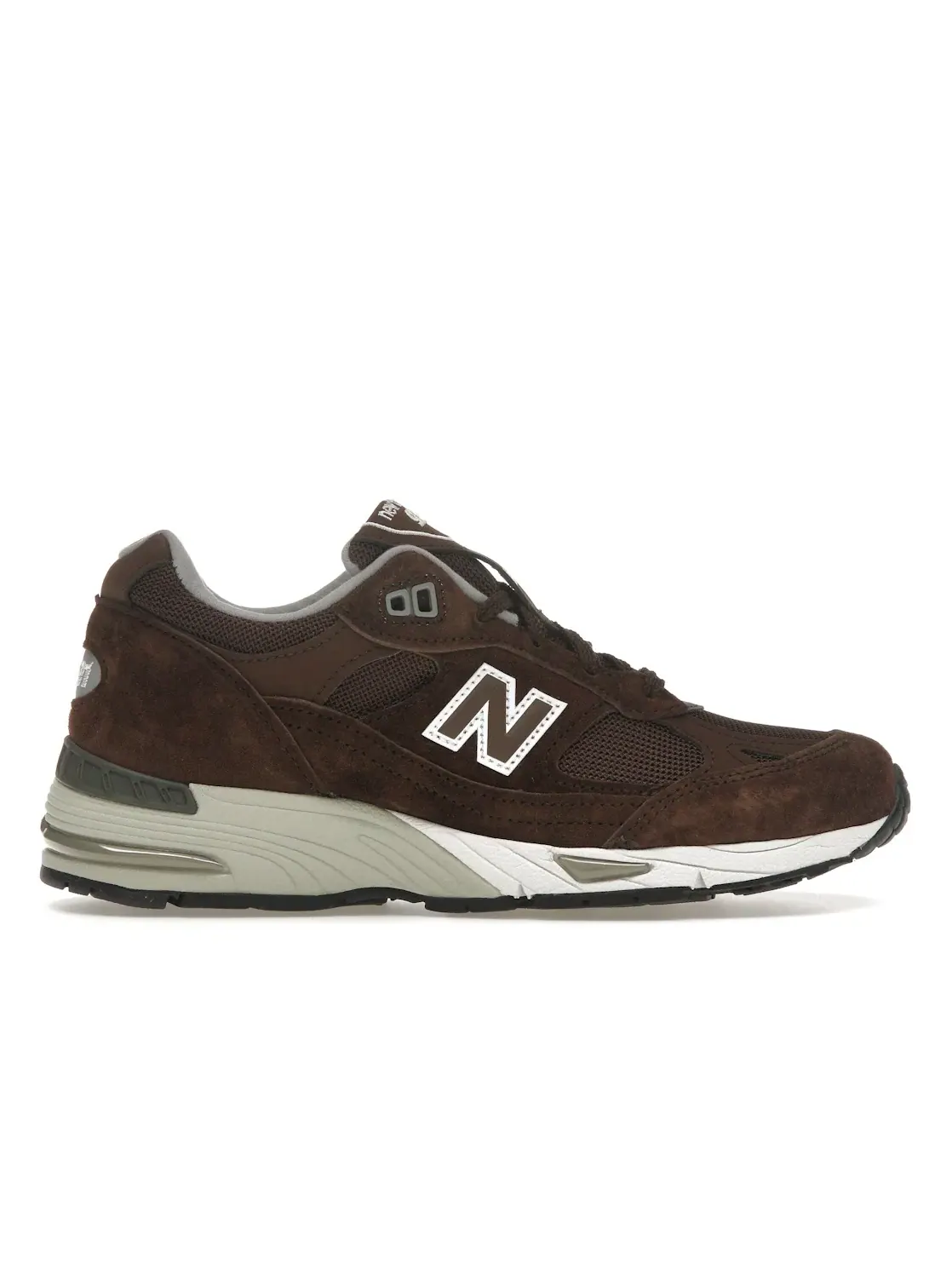 Женские кроссовки Lifestyle New Balance 991 — изображение 1 из 4, белый/белый