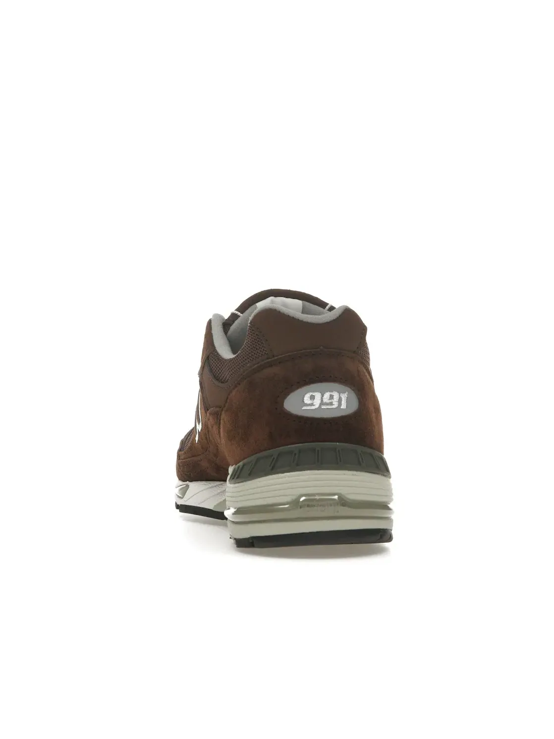 Женские кроссовки Lifestyle New Balance 991 — изображение 4 из 4, белый/белый