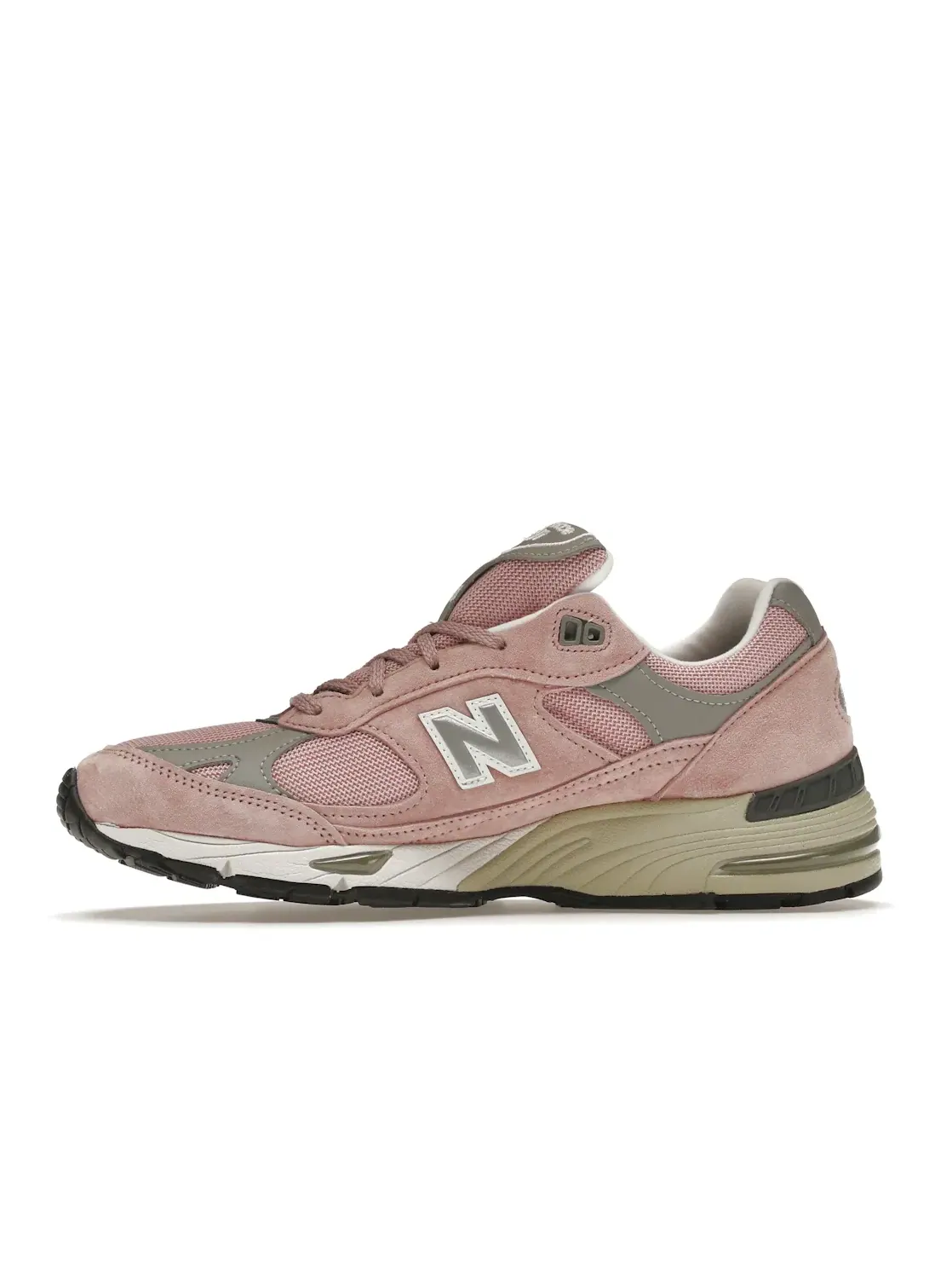 Женские кроссовки Lifestyle New Balance 991 — изображение 3 из 4, розовый/серый