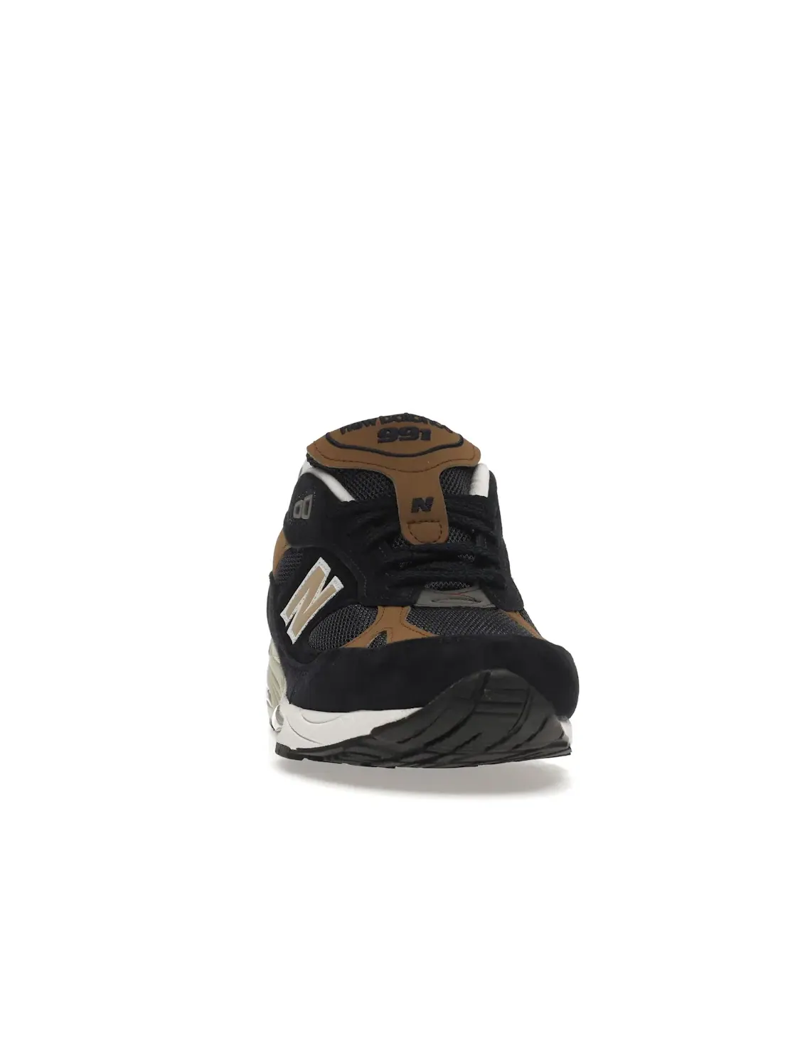 Мужские кроссовки Lifestyle New Balance 991 — изображение 2 из 4, темно-синий/песочный