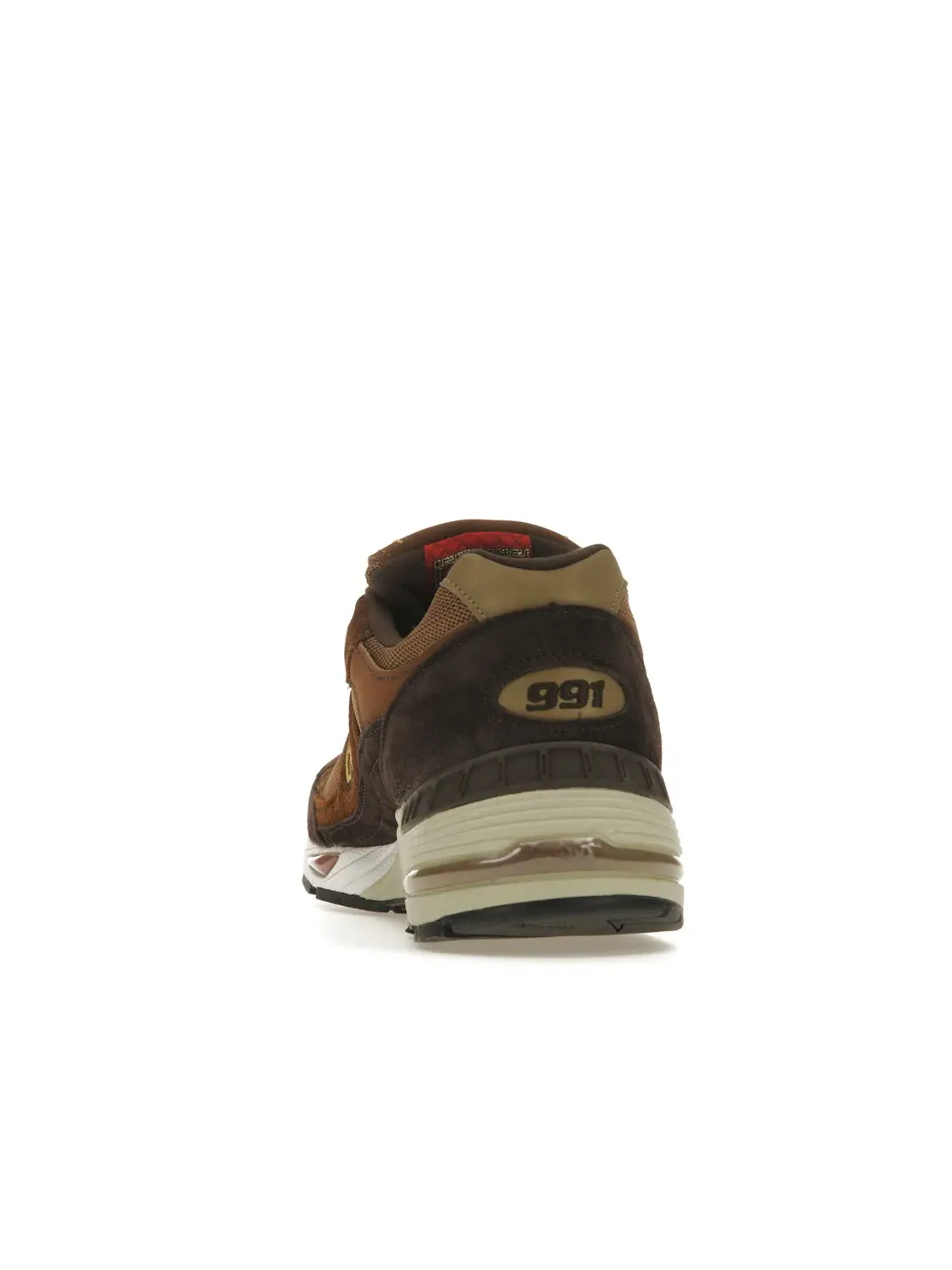 Мужские кроссовки Lifestyle New Balance 991 — изображение 4 из 4, черный/коричневый