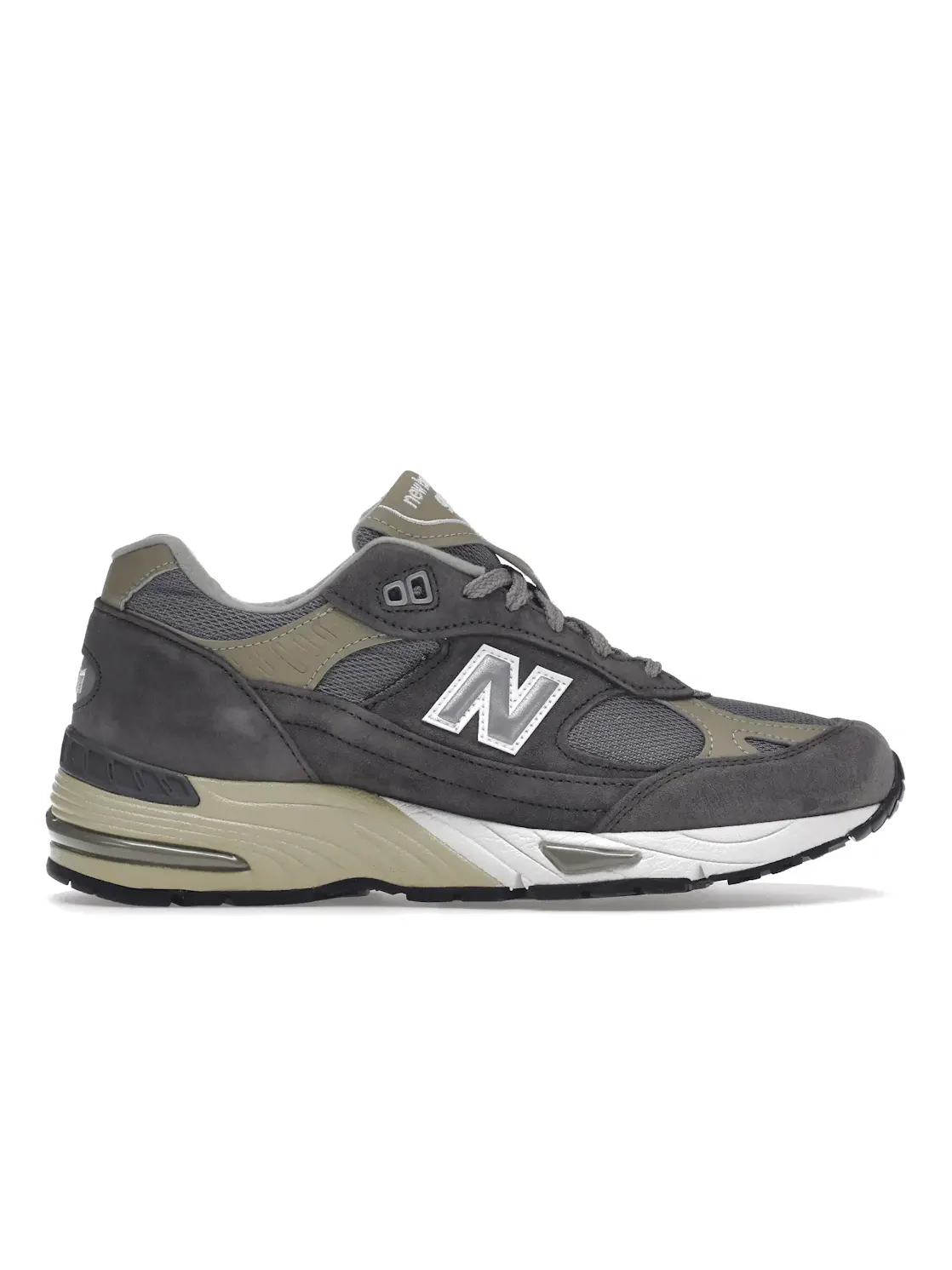 Мужские кроссовки Lifestyle New Balance 991 — изображение 1 из 4, серый/белый