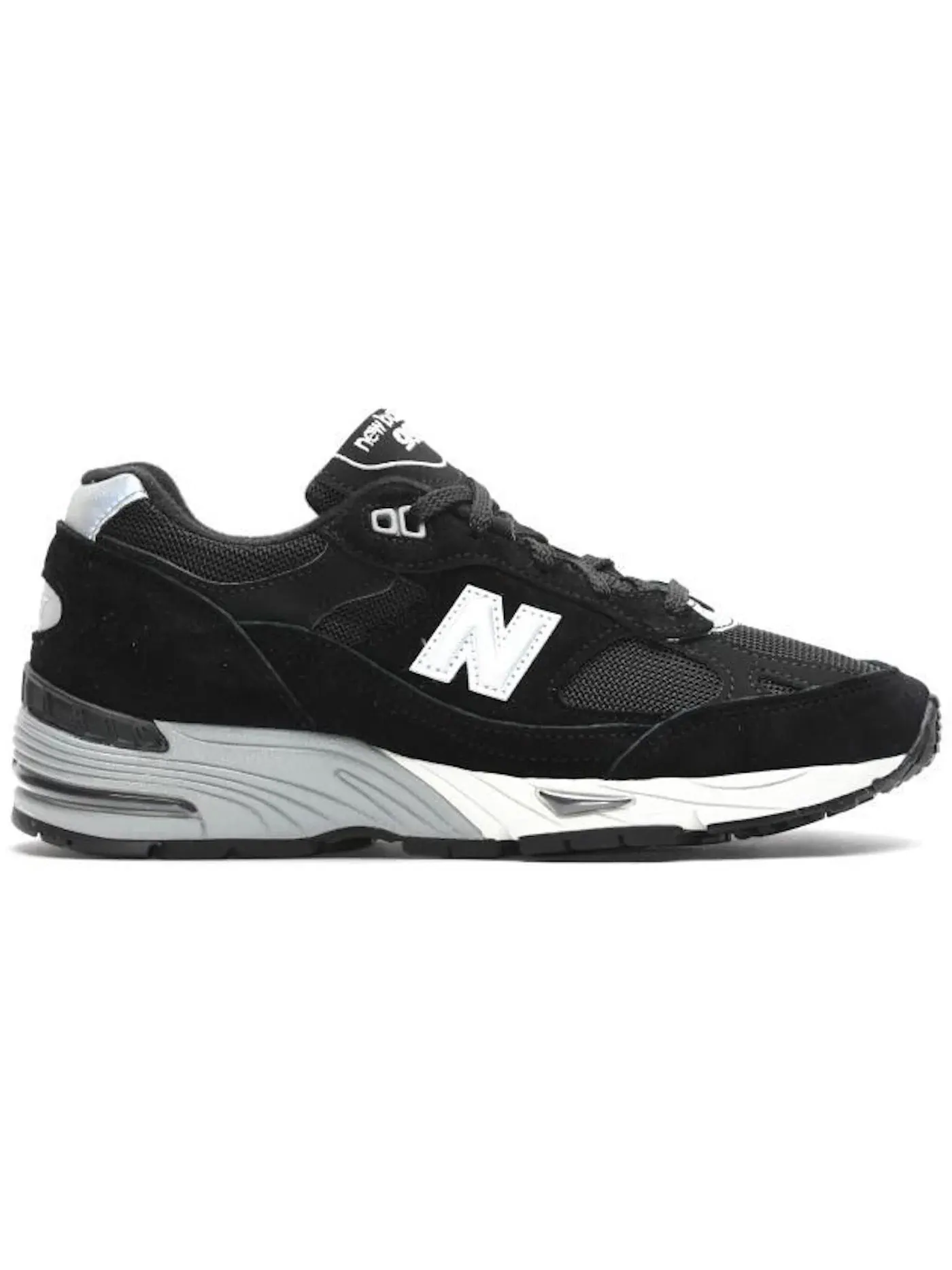 Женские кроссовки Lifestyle New Balance 991 — изображение 1 из 1, черный/серебристый