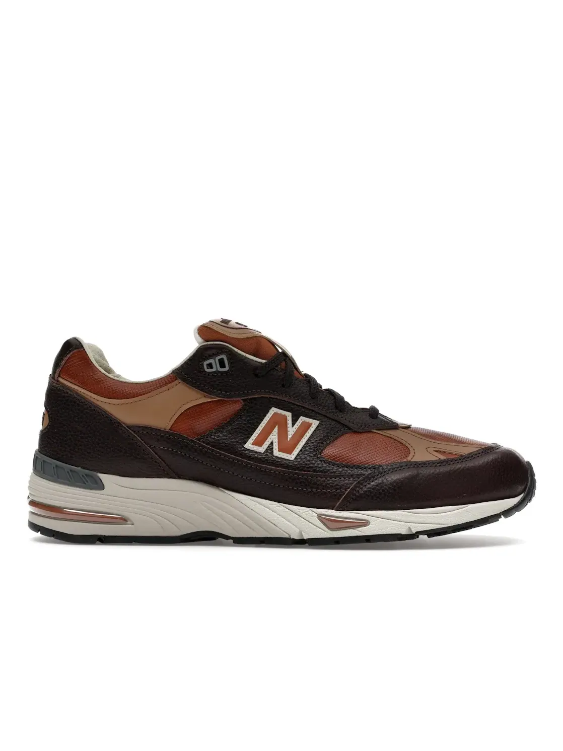 Мужские кроссовки Lifestyle New Balance 991 — изображение 1 из 4, оранжевый