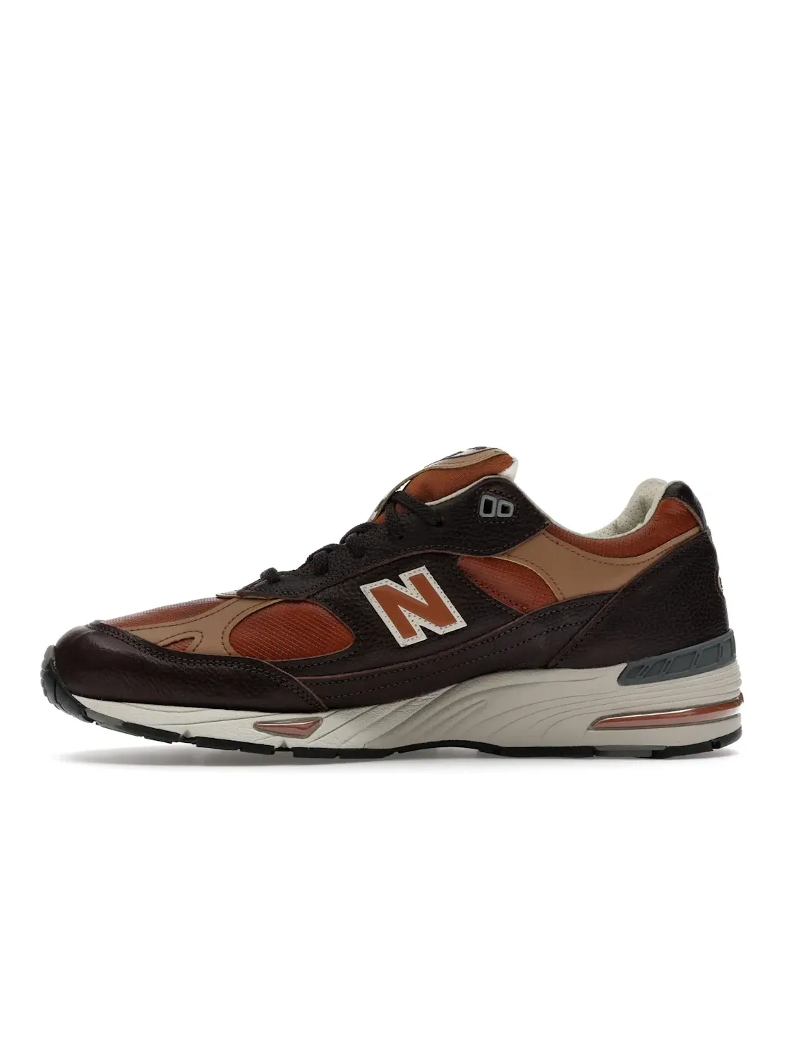 Мужские кроссовки Lifestyle New Balance 991 — изображение 3 из 4, оранжевый