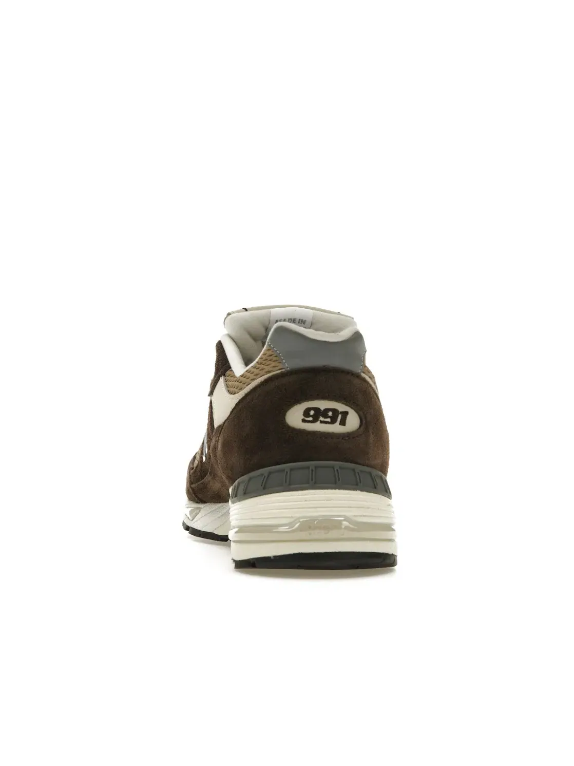 Мужские кроссовки Lifestyle New Balance 991 — изображение 4 из 4, серебристый/серый