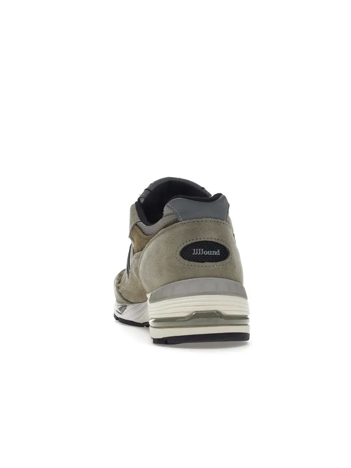 Мужские кроссовки Lifestyle с премиальным замшевым и сетчатым верхом New Balance 991 — изображение 4 из 4, зеленый/черный