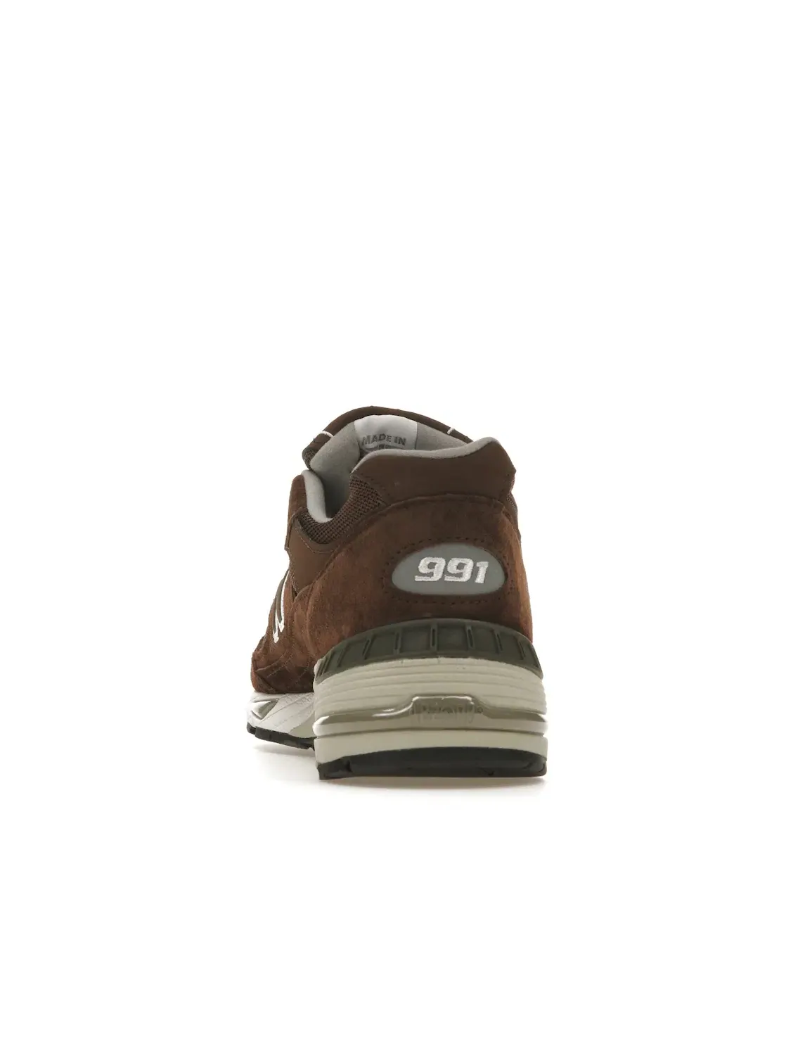 Мужские кроссовки Lifestyle New Balance 991 — изображение 4 из 4, коричневый/белый