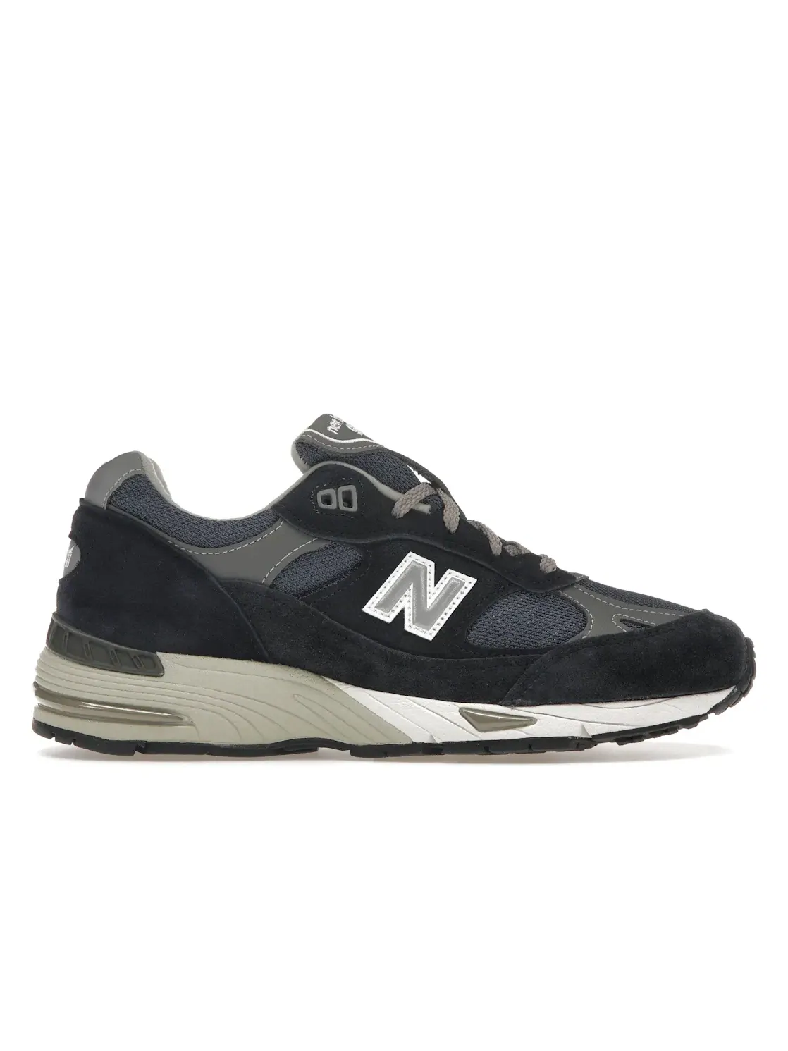 Женские кроссовки Lifestyle New Balance 991 MiUK — изображение 1 из 4, темно-синий/серый/белый