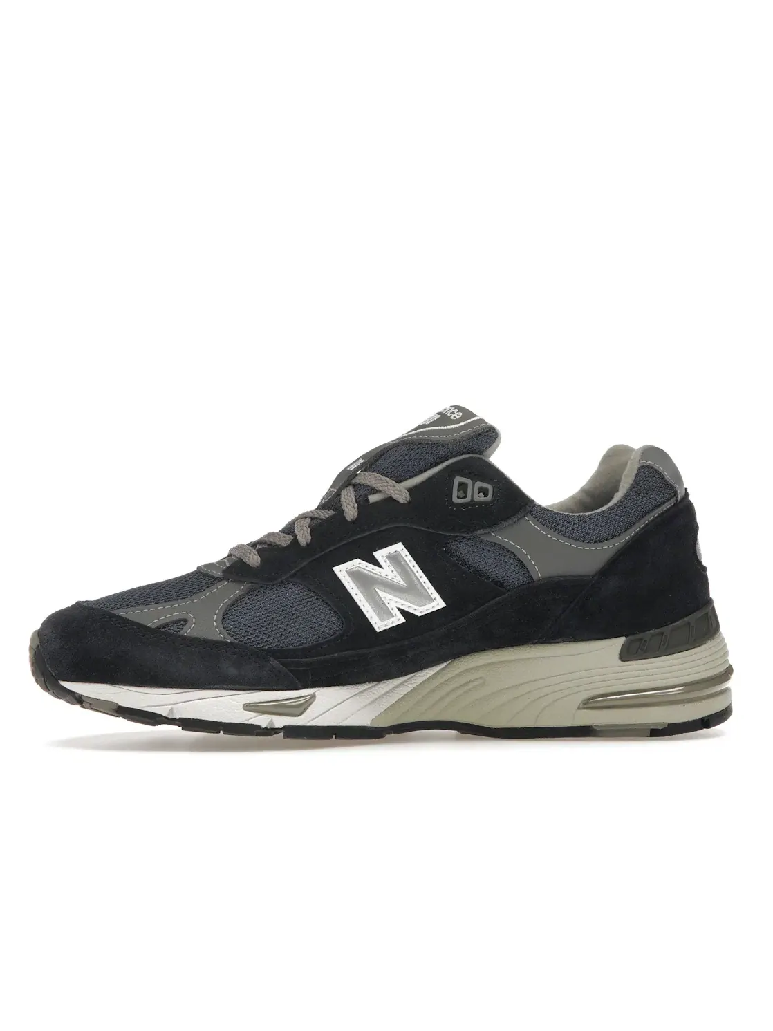 Женские кроссовки Lifestyle New Balance 991 MiUK — изображение 3 из 4, темно-синий/серый/белый