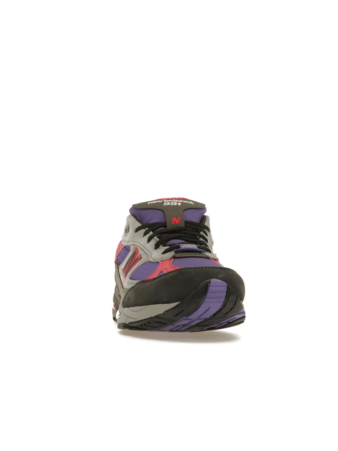 Мужские кроссовки Lifestyle New Balance 991 — изображение 2 из 4, черный//фиолетовый