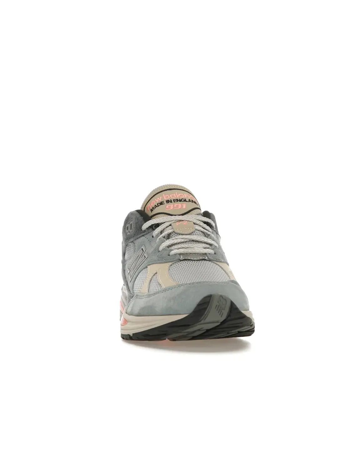 Мужские кроссовки Lifestyle New Balance 991 MiUK — изображение 2 из 4, серебристый синий//серый