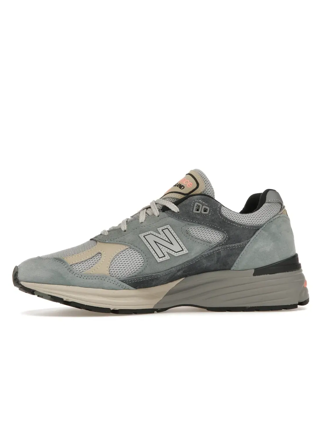 Мужские кроссовки Lifestyle New Balance 991 MiUK — изображение 3 из 4, серебристый синий//серый