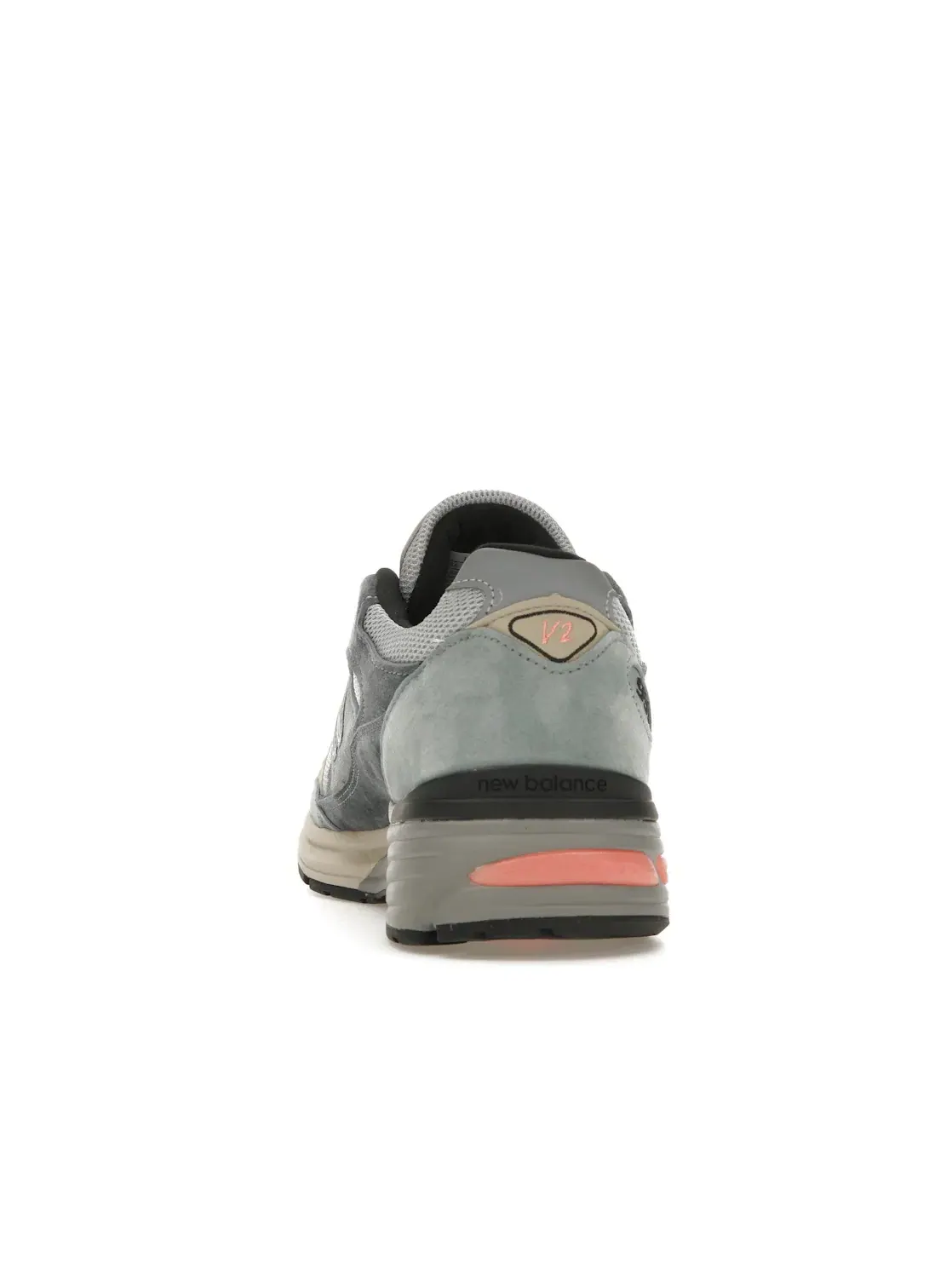 Мужские кроссовки Lifestyle New Balance 991 MiUK — изображение 4 из 4, серебристый синий//серый