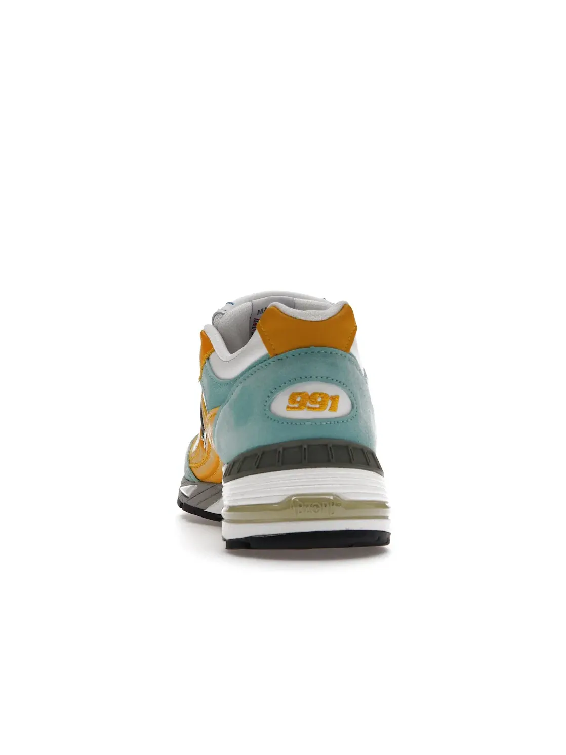 Мужские кроссовки Lifestyle New Balance 991 MiUK — изображение 4 из 4, желтый//белый/серый