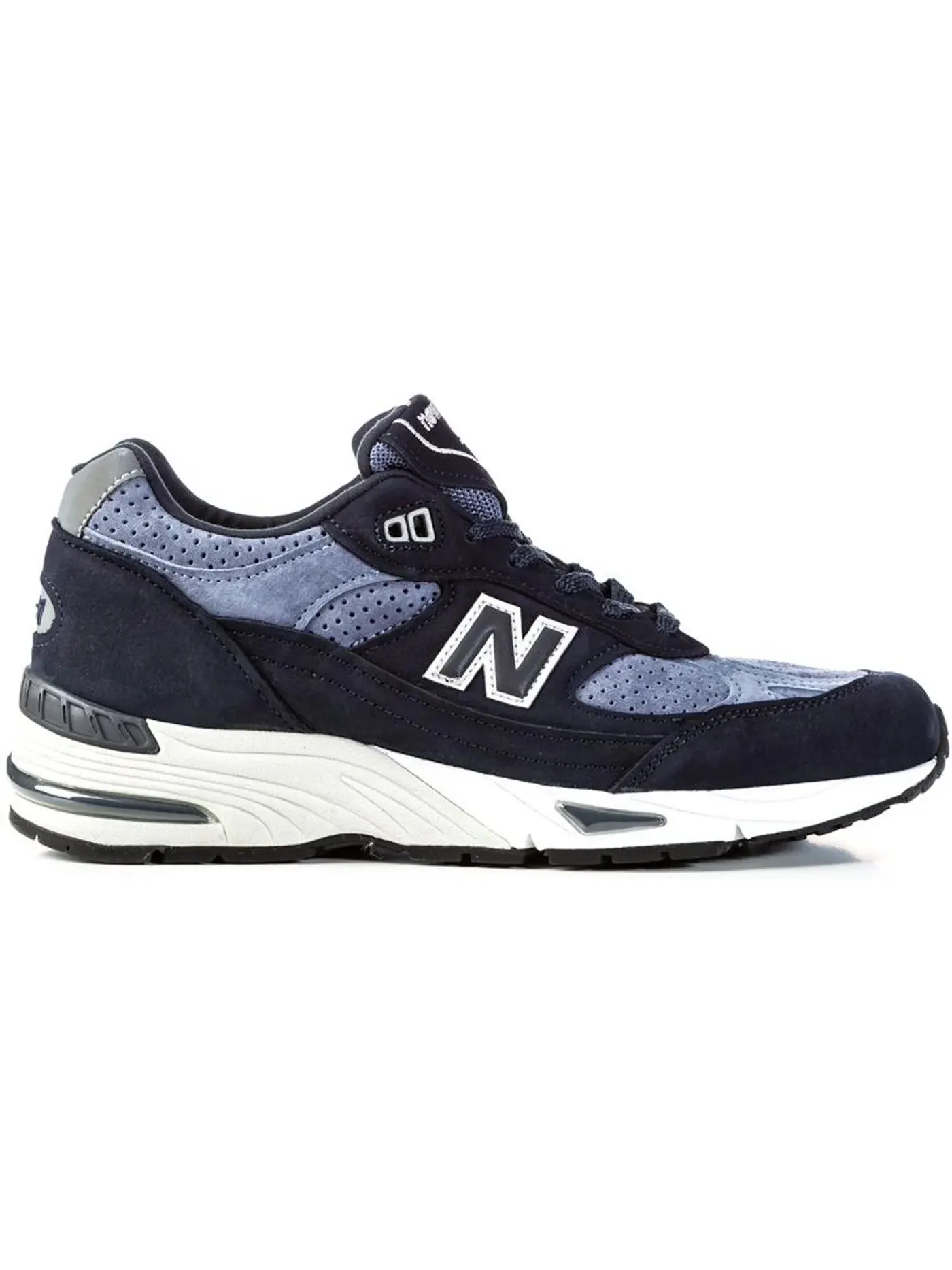 Мужские кроссовки Lifestyle New Balance 991 — изображение 1 из 1, темно-синий/серый