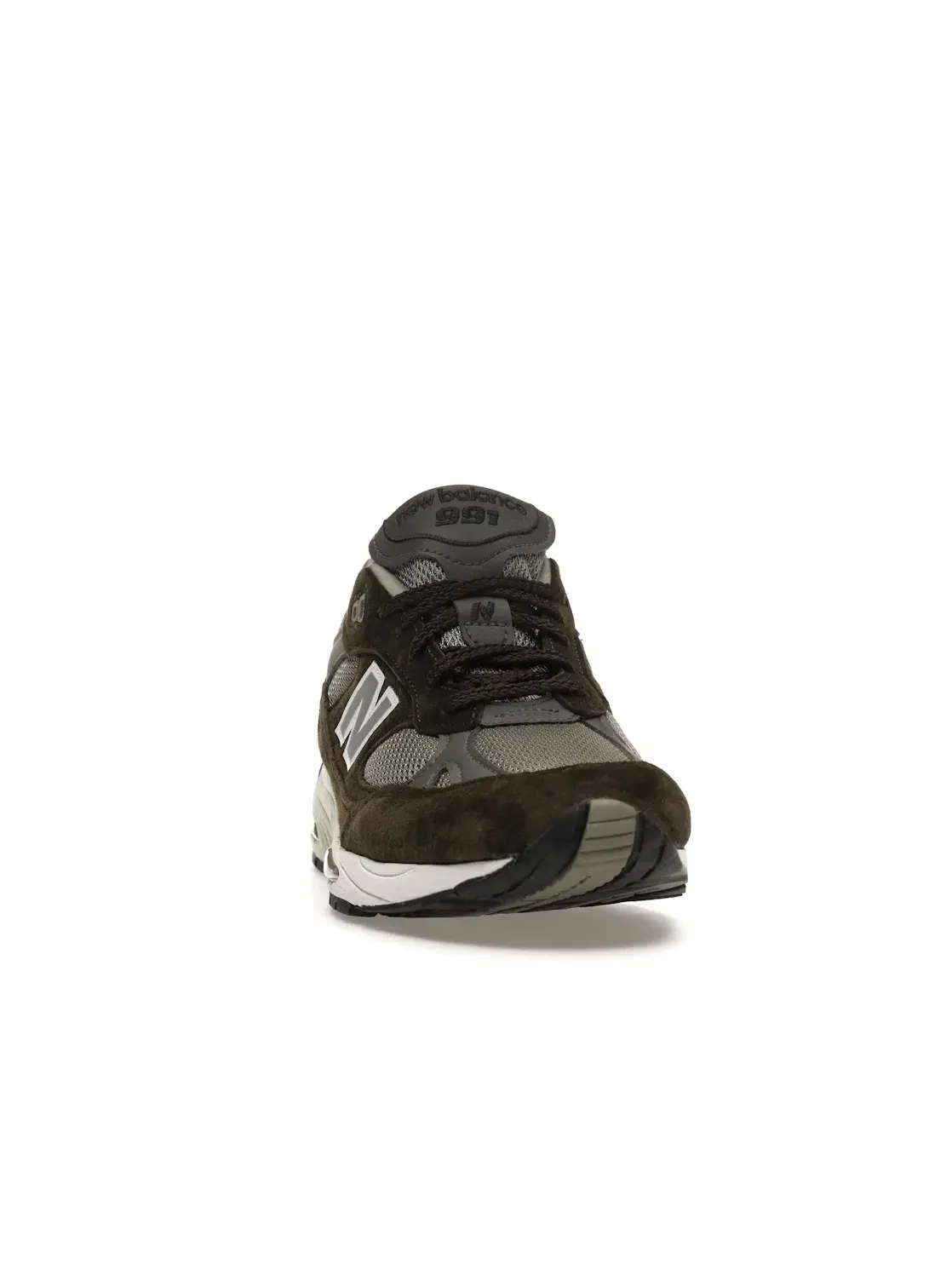 Мужские кроссовки Lifestyle New Balance 991 — изображение 2 из 4, оливковый зеленый