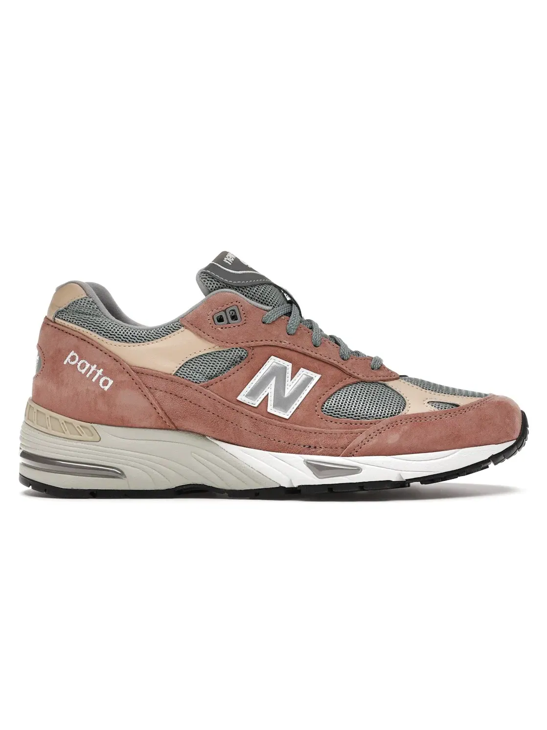 Мужские кроссовки с замшевым верхом New Balance 991, Cork/Light Petrol — изображение 1 из 4