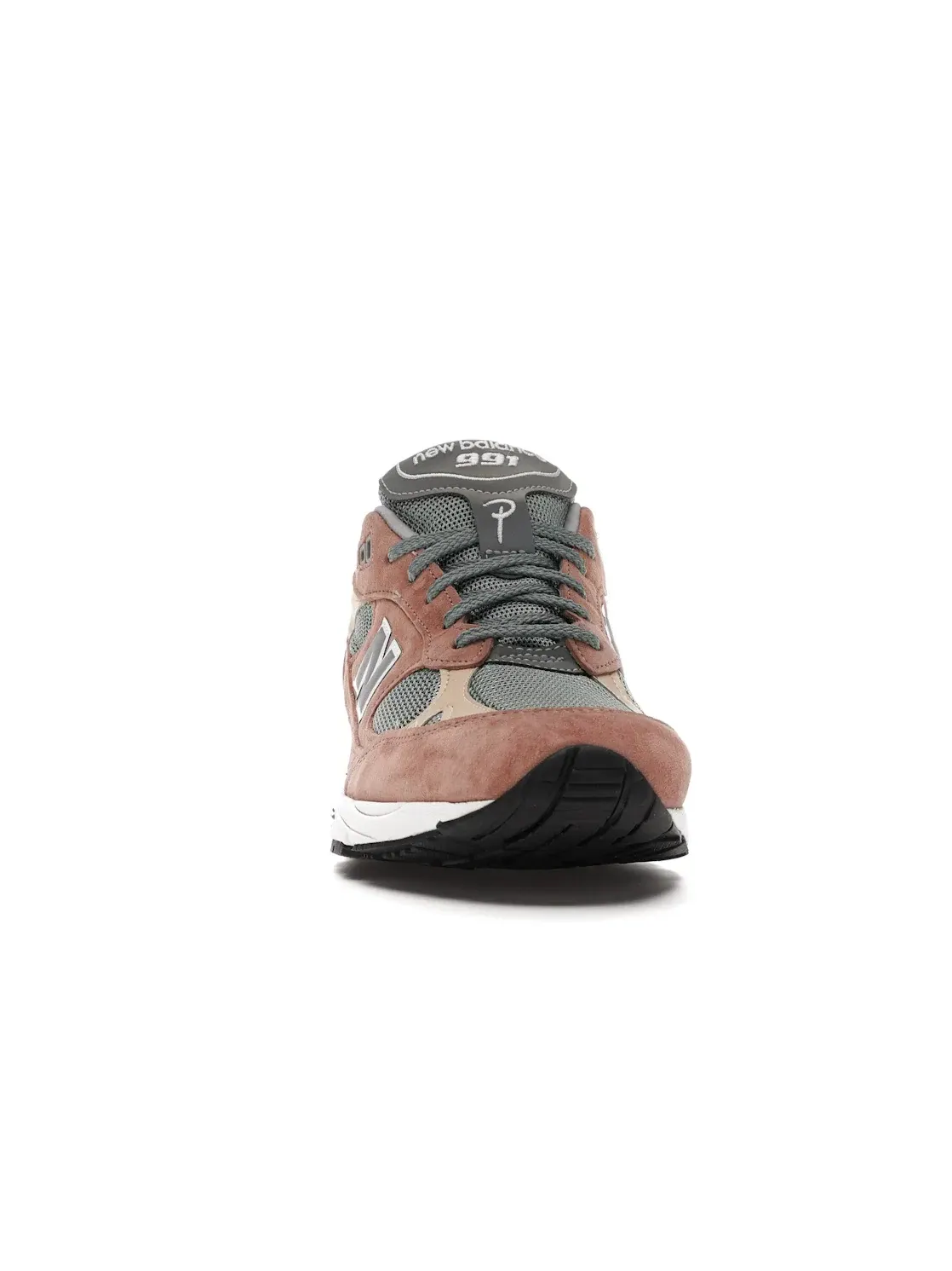 Мужские кроссовки с замшевым верхом New Balance 991, Cork/Light Petrol — изображение 2 из 4