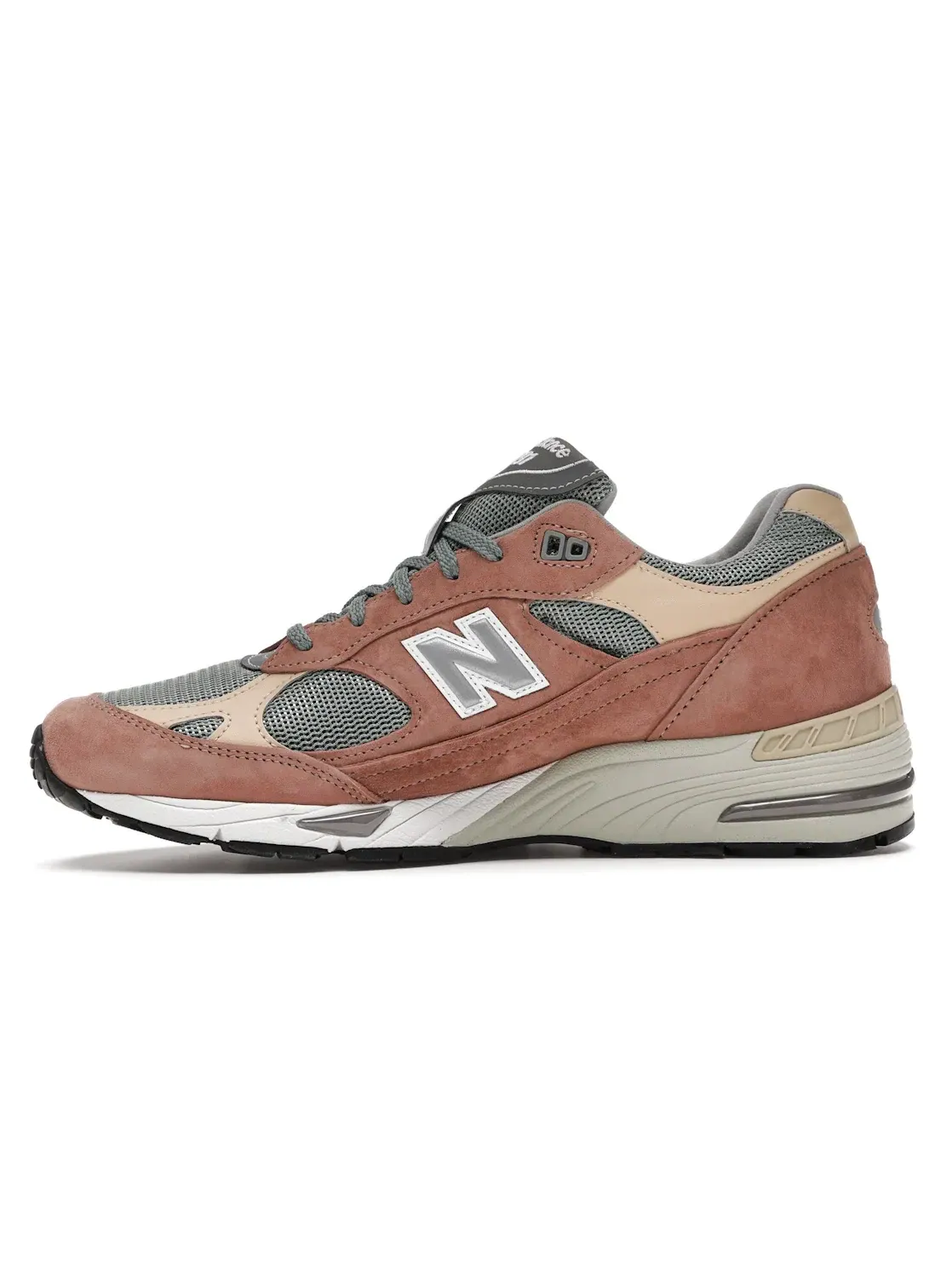 Мужские кроссовки с замшевым верхом New Balance 991, Cork/Light Petrol — изображение 3 из 4
