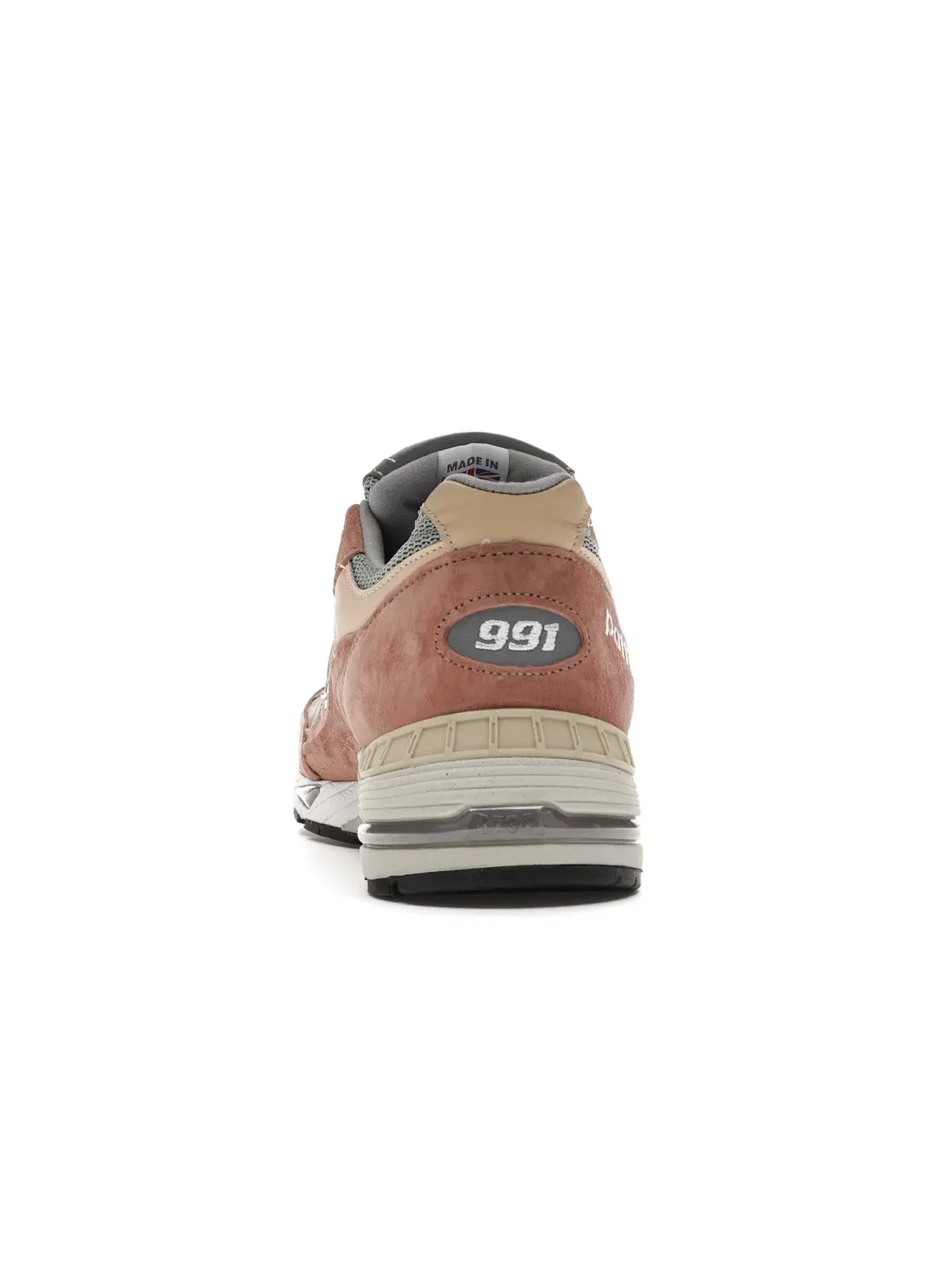 Мужские кроссовки с замшевым верхом New Balance 991, Cork/Light Petrol — изображение 4 из 4