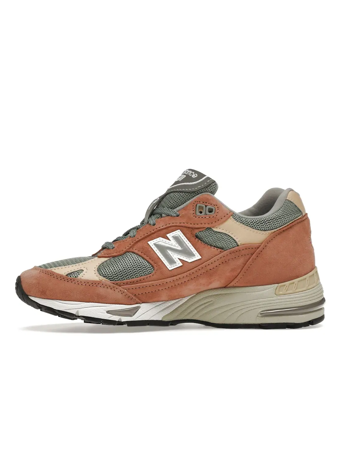 Женские кроссовки Lifestyle New Balance 991, Cork/Light Petrol — изображение 3 из 4