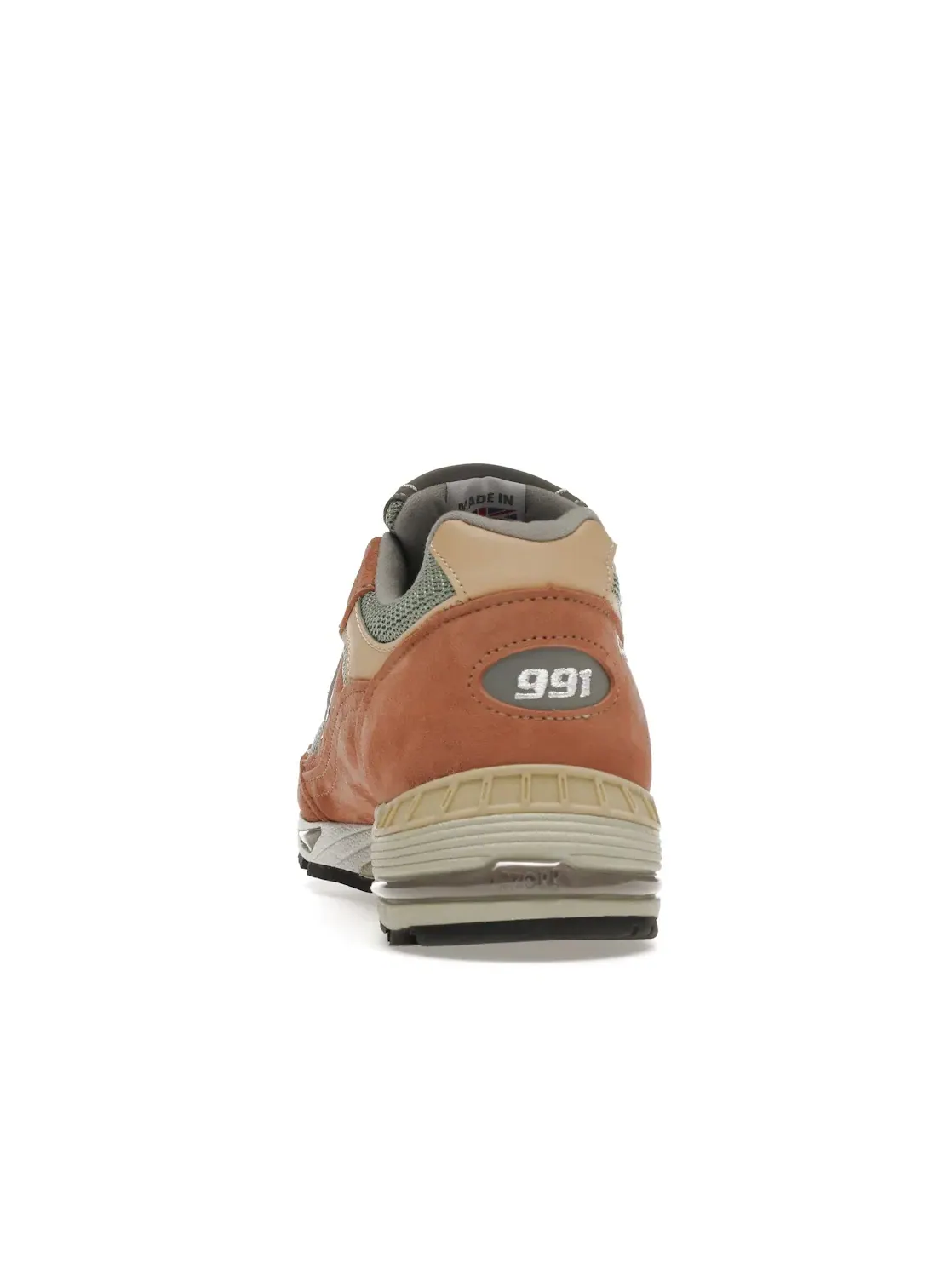 Женские кроссовки Lifestyle New Balance 991, Cork/Light Petrol — изображение 4 из 4
