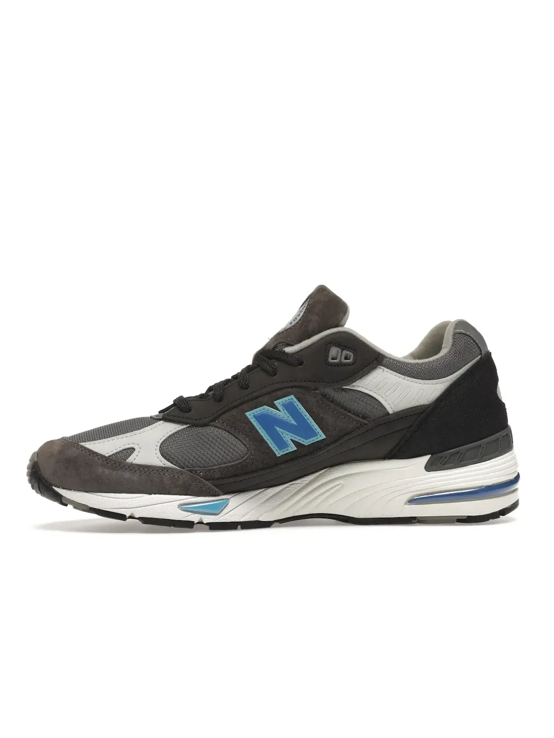 Мужские кроссовки Lifestyle New Balance 991 — изображение 3 из 4, серый/черный/синий