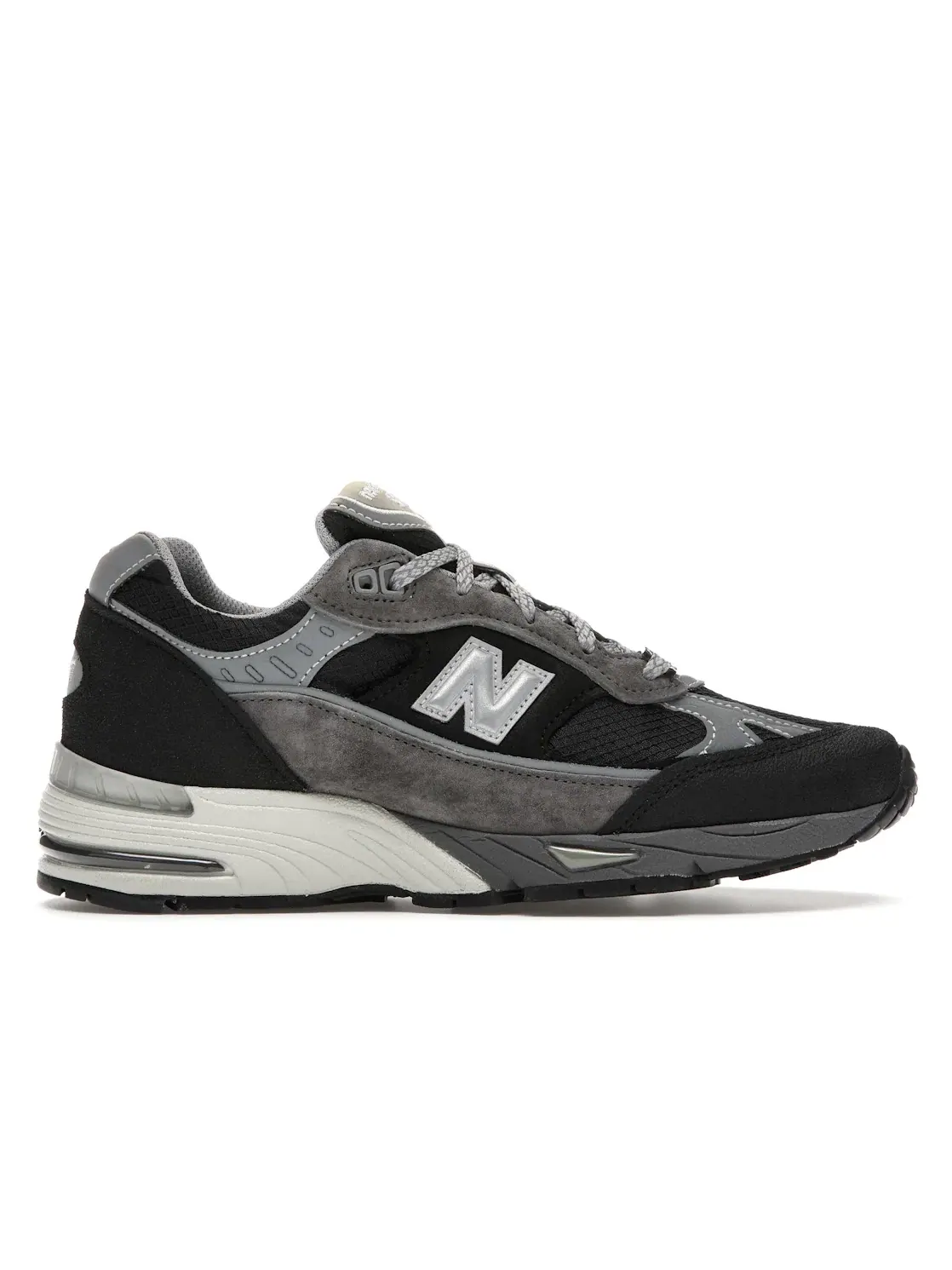 Мужские кроссовки Lifestyle New Balance 991 Slam Jam — изображение 1 из 4, черный/серый-серебристый