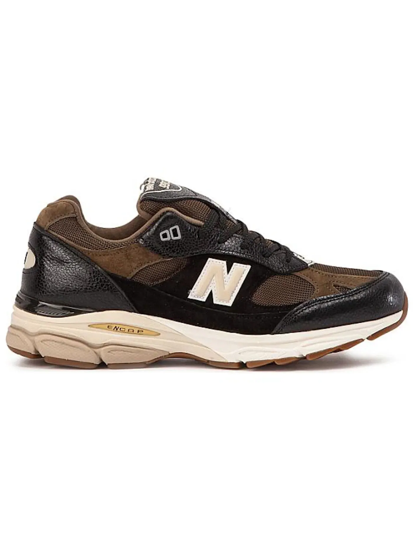 Мужские кроссовки Lifestyle New Balance 991.9 — изображение 1 из 1, черный/коричневый