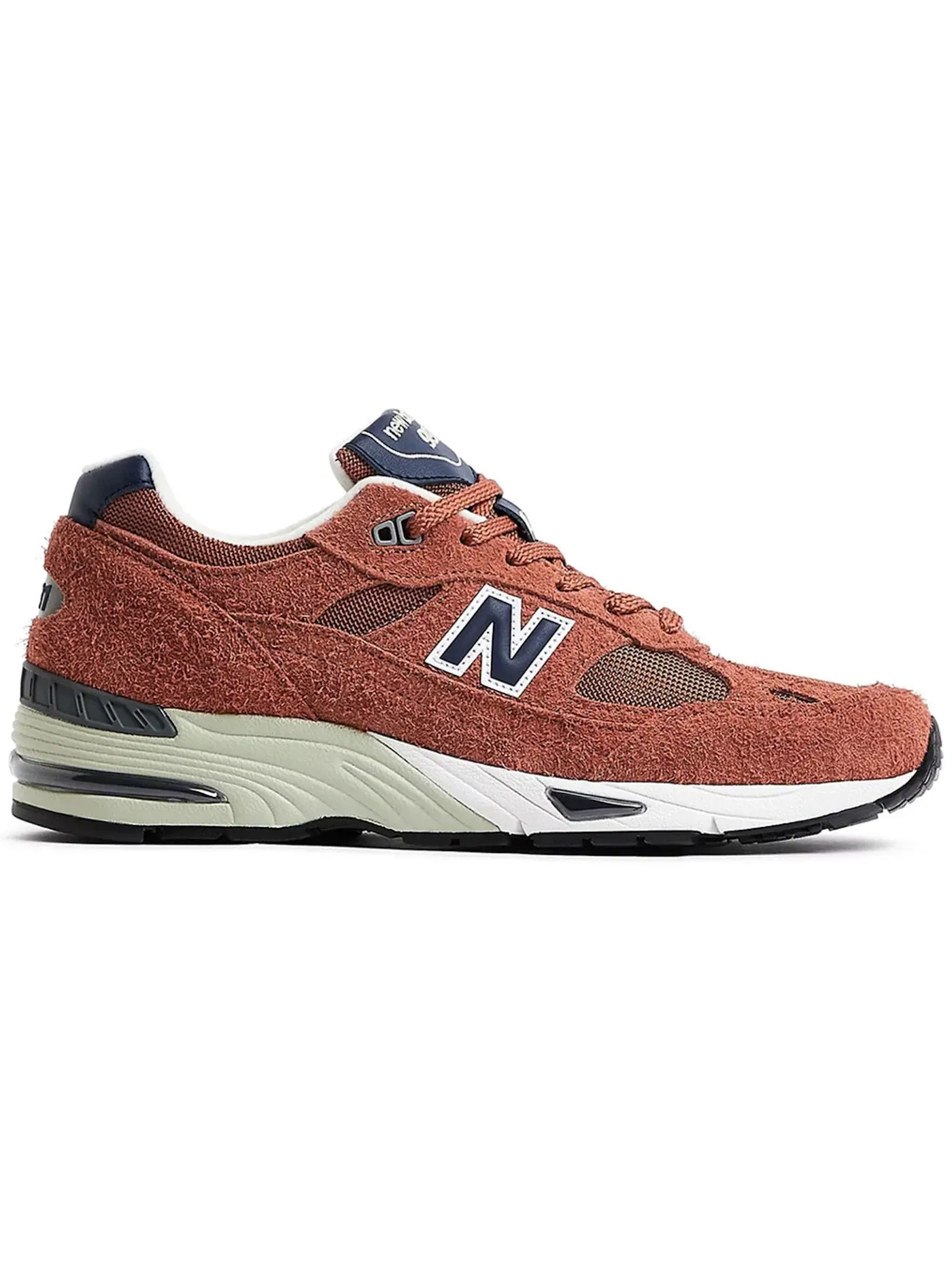 Мужские кроссовки Lifestyle New Balance 991v1, Bruschetta/Coconut Milk/Outerspace — изображение 1 из 4