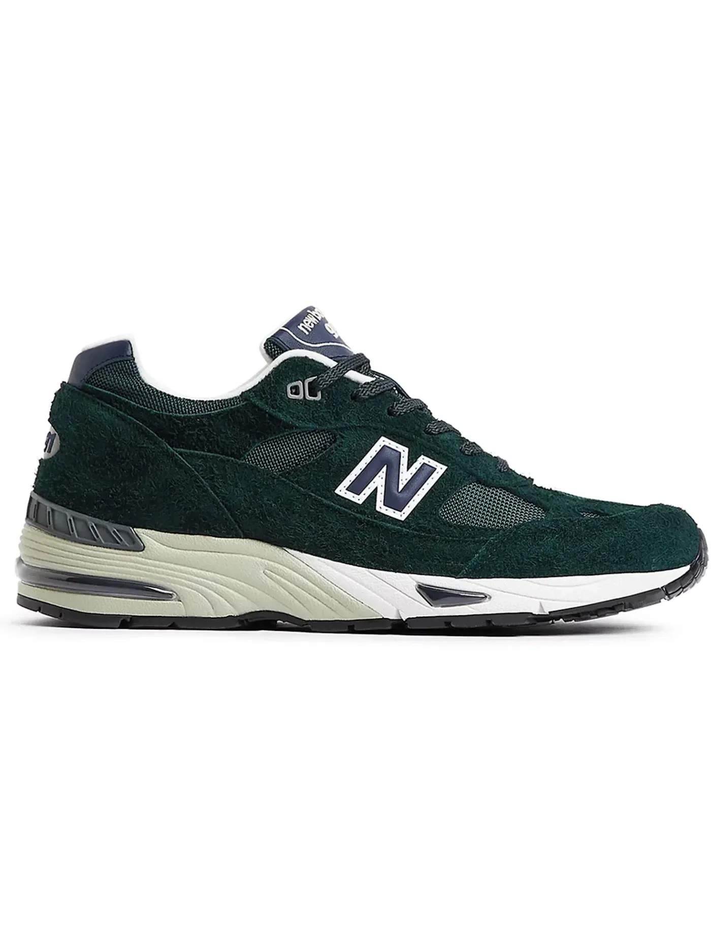 Мужские кроссовки Lifestyle New Balance 991v1, Ponderosa Pine/Coconut Milk/Outerspace — изображение 1 из 4