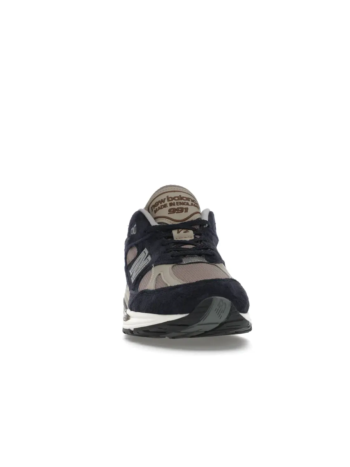 Мужские кроссовки Lifestyle New Balance 991v2, After Midnight/Sepia Tint/Plaza Taupe/Mink — изображение 2 из 4