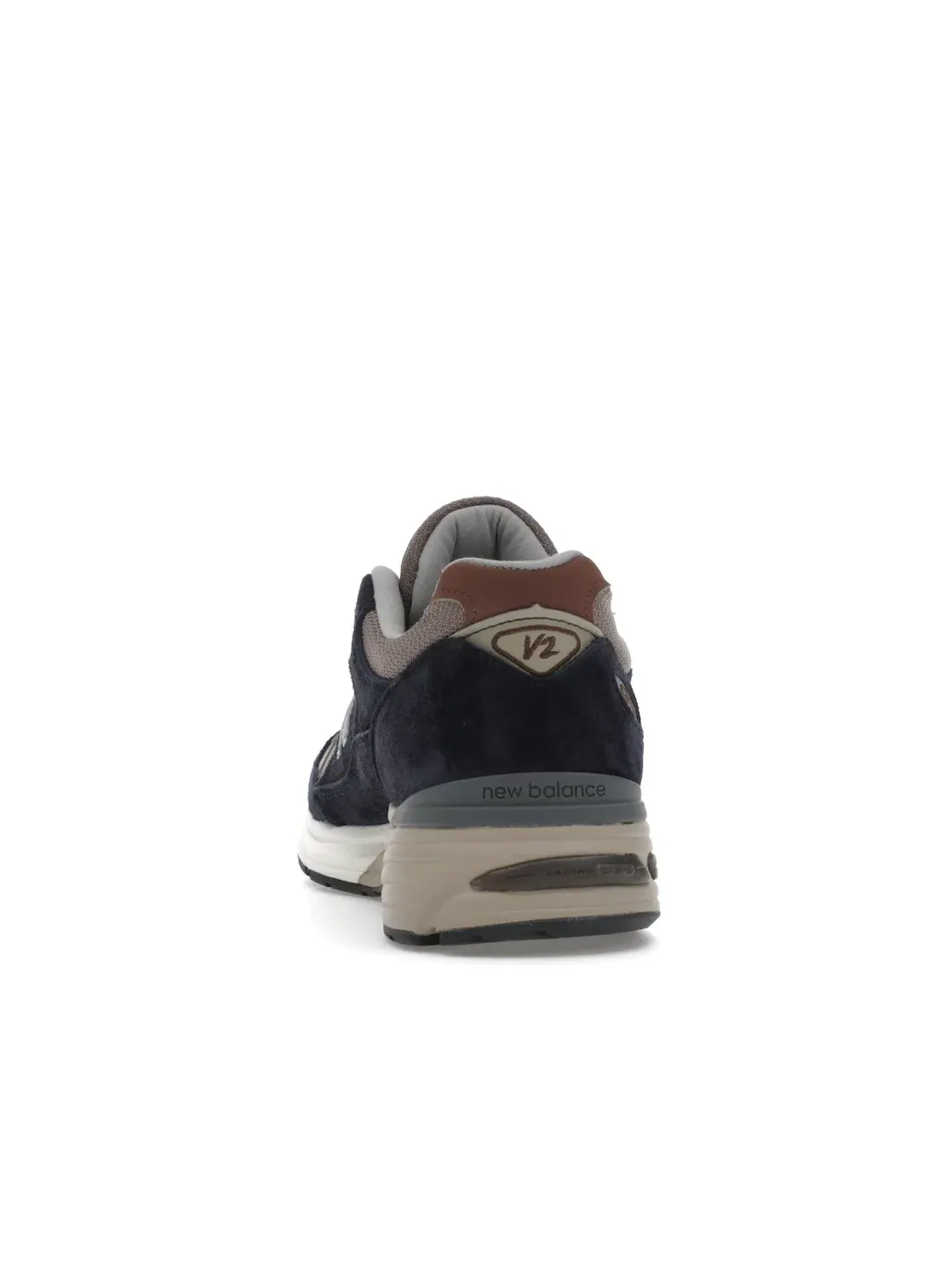 Мужские кроссовки Lifestyle New Balance 991v2, After Midnight/Sepia Tint/Plaza Taupe/Mink — изображение 4 из 4