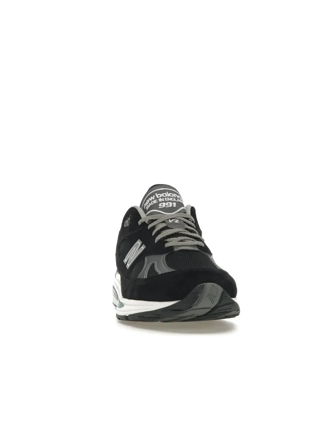 Мужские кроссовки Lifestyle New Balance 991v2 — изображение 2 из 4, черный/серый/серебристый