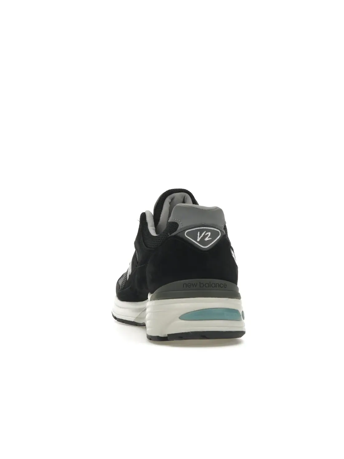 Мужские кроссовки Lifestyle New Balance 991v2 — изображение 4 из 4, черный/серый/серебристый