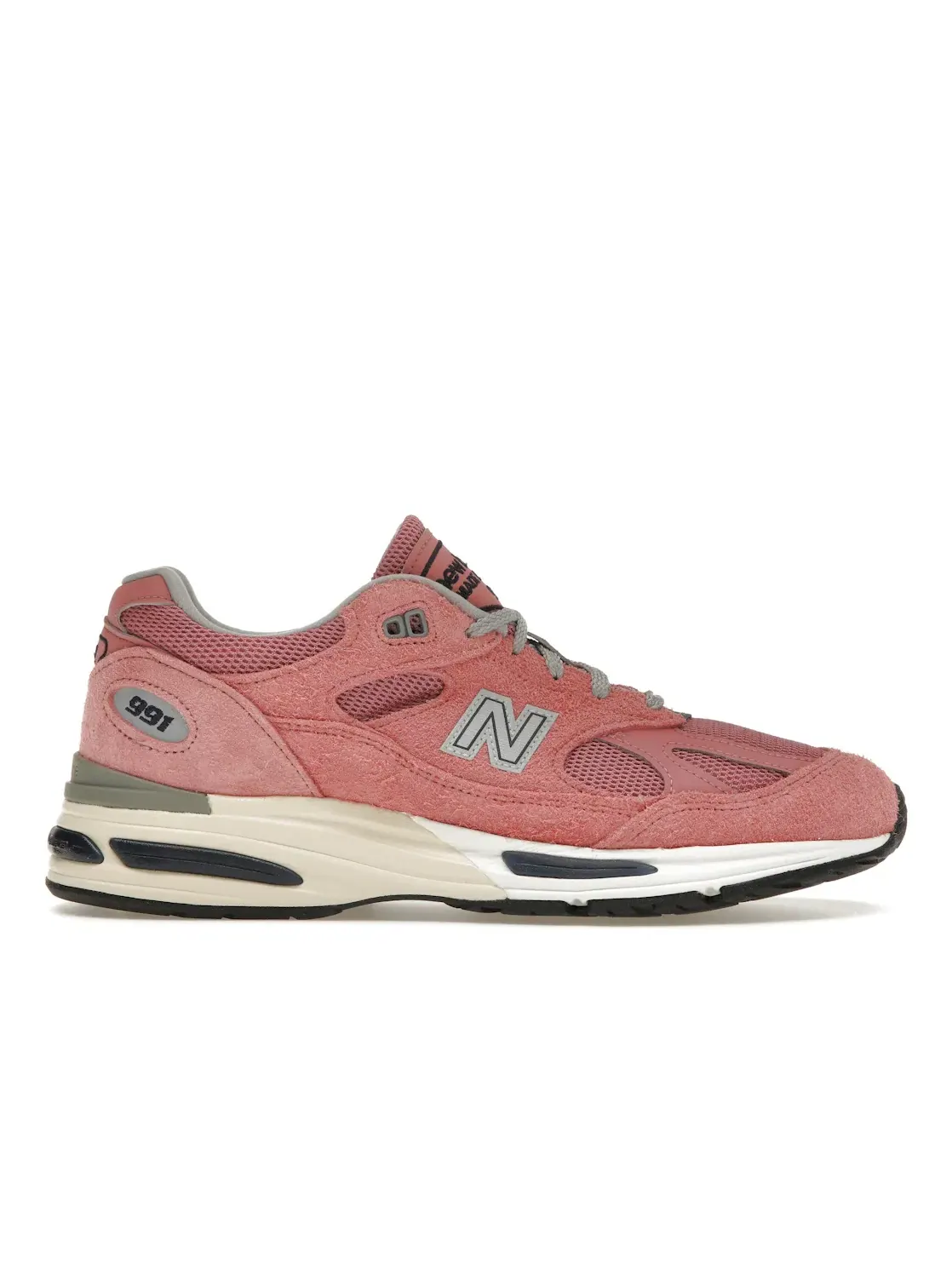 Мужские кроссовки Lifestyle New Balance 991v2 — изображение 1 из 4, розовый/серый